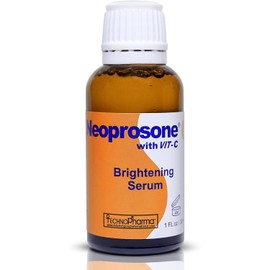 NEOPROSONE Serum Vitamina C Facial con Vitamina C al 20% y Alfa Arbutina, Tratamiento Despigmentante Aclarante Blanqueador, Hidrata y Trata Líneas de Expresión, 30 ML