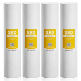 Max Water 10 Micron 20 x 4.5 Sediment Filter 20 inch Whole House BB Water Filteration System Replacement Compatible Cartridge DGD-5005-20, FP25B, AP810-6, FPMB5-20, P5-20, 155358-43, SDC-45-2005