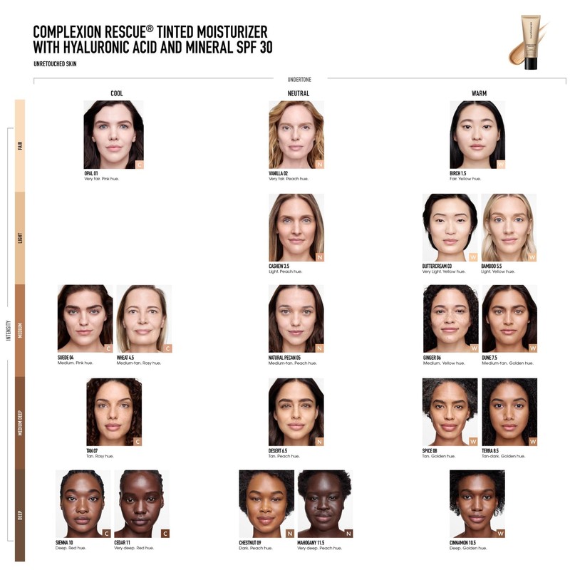 bareMinerals Complexion Rescue Tinted Moisturizer for Face with SPF 30