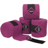 LeMieux Classic Polo Full Exercise Bandages in Plum with Zipped