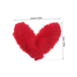 LABRIMP 10pcs Easter Bunny Ears Diy Hair Clip Accessories Girls Children's Hair Decorations Fun Rabbit Ear Clip