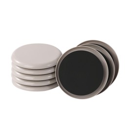 Furniture Sliders for Carpet - Furnigear 8 PCS 3 ½" Furniture Sliders, Heavy-Duty Furniture Gliders Movers for Hardwood Floors, Plastic Moving Pads for Heavy Furniture, Floor Protectors for Carpet