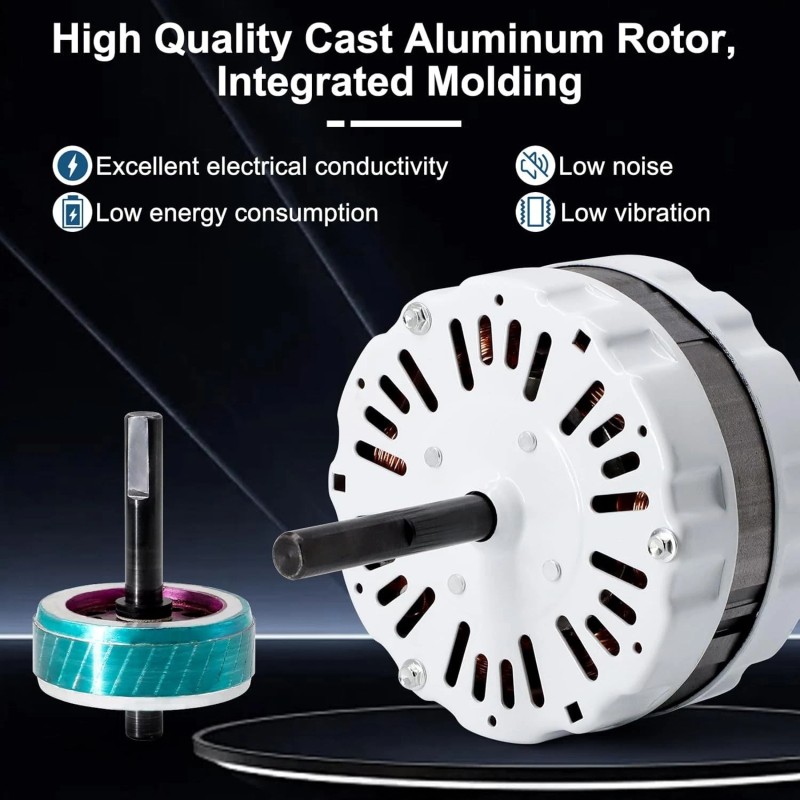 97009317 Attic Fan Motor Replace for Broan 69317, S97009317, 99080267,F0516