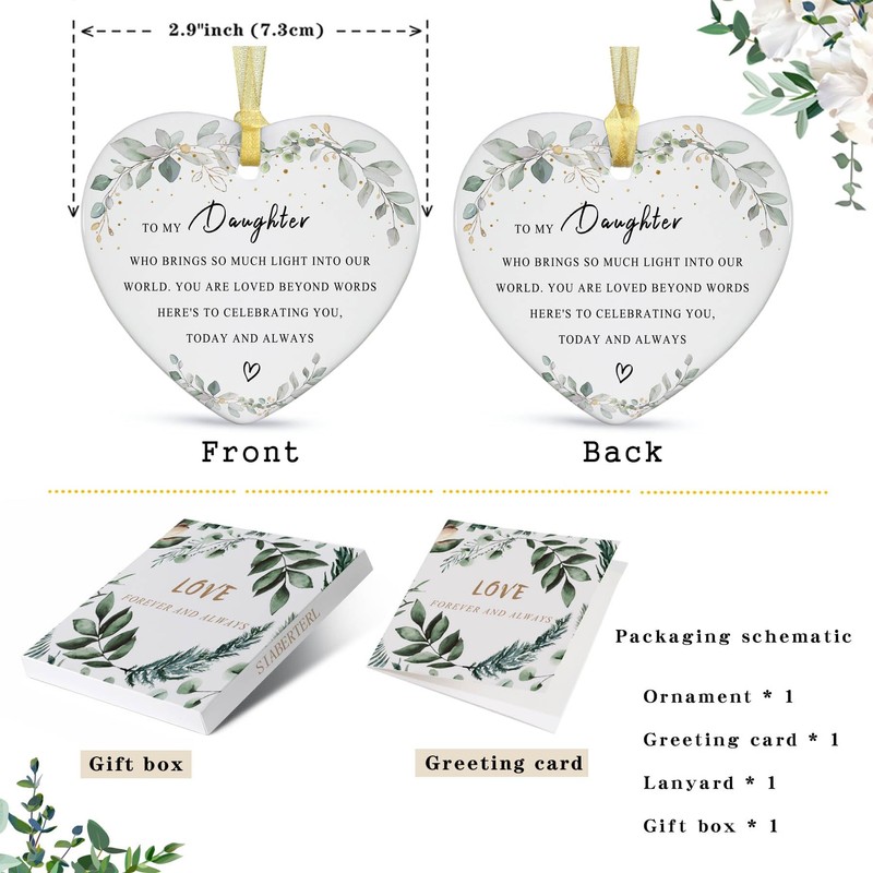 SIABERTERL Christmas Ornaments 2026,Christmas Souvenirs for mom and dad for
