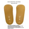 Cushioned Dress Sport Orthotic Semi-Rigid Arch Support Shoe Insert