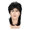 Peluca Larga Cabello Para Hombre 80 Disfraces Party Natural