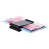 caralin Stainless Steel Slim Double-Sided Money Clip Purse Wallet Credit