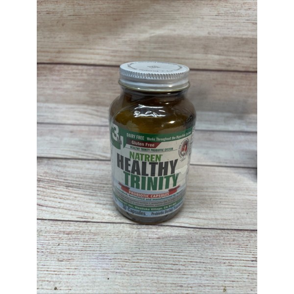 Natren Healthy Trinity Probiotic Caps 30 Caps Exp 071525 NIB