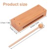 kukmakri 2 Set Solid Wood Rhythm Block with Mallet -