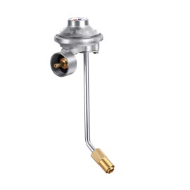 Blackstone Griddles Regulator Fit for Blackstone 17" and 22" Tabletop Griddles, Connect 1 lb to 20 lb Propane Tankcolor: Dark Grey, size: 130°, accessory type: Griddle Regulator