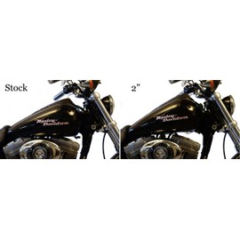 Custom Harley-Davidson Dyna Glide Gas Tank Lift Kit 2.5 inch, Fits 1995-2009