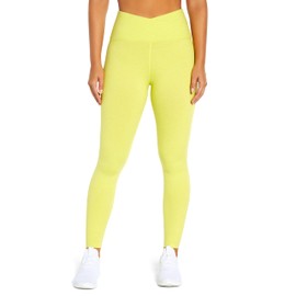 Zobha Women's Standard Vega High Rise V-Shaped Crossover Legging, H. Evening Primrose