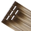 Full Shine Tape in Hair Extensions 20 Inch Human Hair