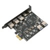 PCI E to USB Expansion Card 7 Ports 5Gbps USB