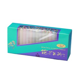 Tokai Seiro's 東海製蝋 ろうそく 花ごよみ 30分 約88本 171-04