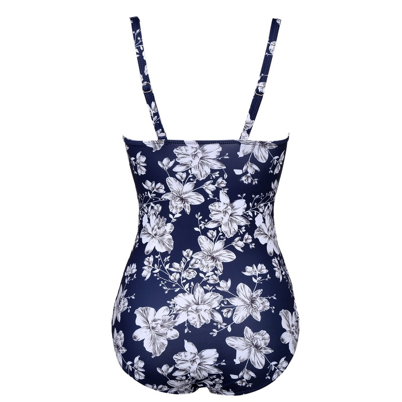 Ekouaer - Traje de baño de una pieza para mujer