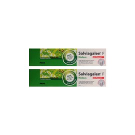 2 x Salviagalen F Madaus toothpaste, 75 ml, PZN 11548356 toothpaste
