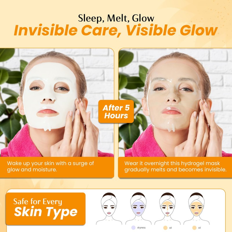 Bio Hydratique Vitamin C Face Mask – Overnight Hydrogel Care