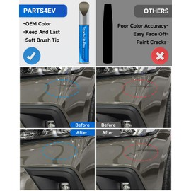 Touch Up Paint Compatible with Honda Exact Match Touch Up Paint Car Scratch Repair (Basque Red Pearl（R-548P）)