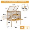 DAWNSPACES Large Guinea Pig Cage for 2, Small Animals Rabbit