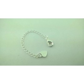 2.5" Chain extenders 925 Sterling Silver Extencion for Necklace or bracelet.