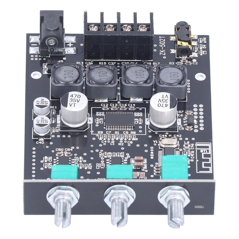 Amplifier Board 50W+50W Audio Stereo Module Bass Treble Control Bluetooth