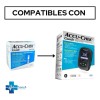 🩸📦 Accu-Chek Guide – 50 Tiras Reactivas de Glucosa (Negro)
