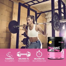 Creatina  Colágeno Suplemento Monohidratada Heragen 500g                                                                                              