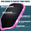 Fjalljós Pickleball Paddle Edge Guard & Weighted Training Aid to
