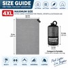 Microfiber Travel Towel for Beach & Gym – Quick-Dry Super