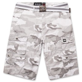 Ecko Cargo Shorts for Men – Twill Camo Mens Cargo Shorts with Belt Big and Tall
