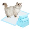 PWEZON Disposable Litter Box Liners, 50 pcs Super Absorbent Training