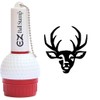 EZ BALL STAMP Golf Ball Stamp/Stamper - Ultra Quick Drying,