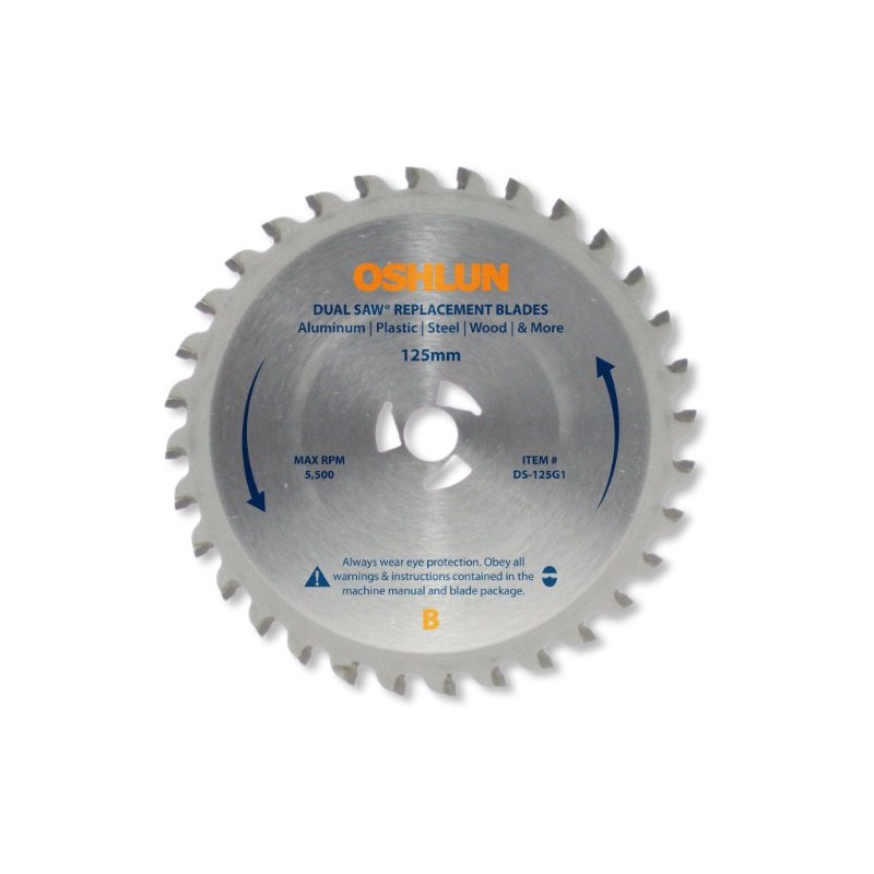 Oshlun DS-125G1 Replacement 2 Blade Set for the Original Omni