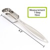 BERYLER 1PCS 1Tablespoon (1tbsp, 3tsp, 15ml, 1/2oz) Single Measuring Spoon,