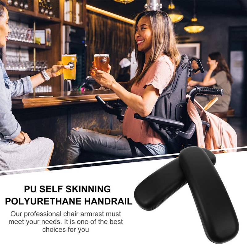 Operitacx 1 Pair of Armrests Cushion Armrest Pads Armrests for