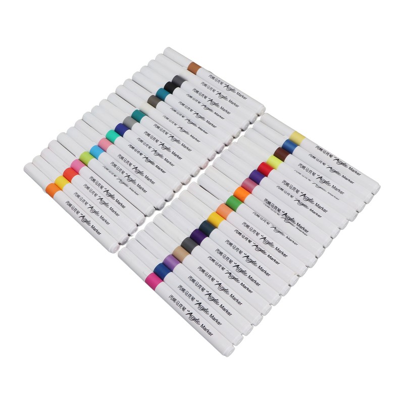 Acrylic Paint Markers Water Based Ink Waterproof High Coverage Paint