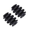 DAUERHAFT Archery Bow Stabilizer with Vibration Dampener 2 Pcs Rubber