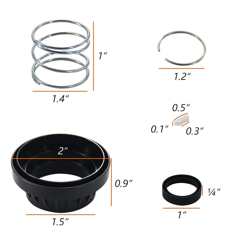 GYOFFULL WP285170 Dishwasher Faucet Adapter 285170 Collar Kit fit Replacement