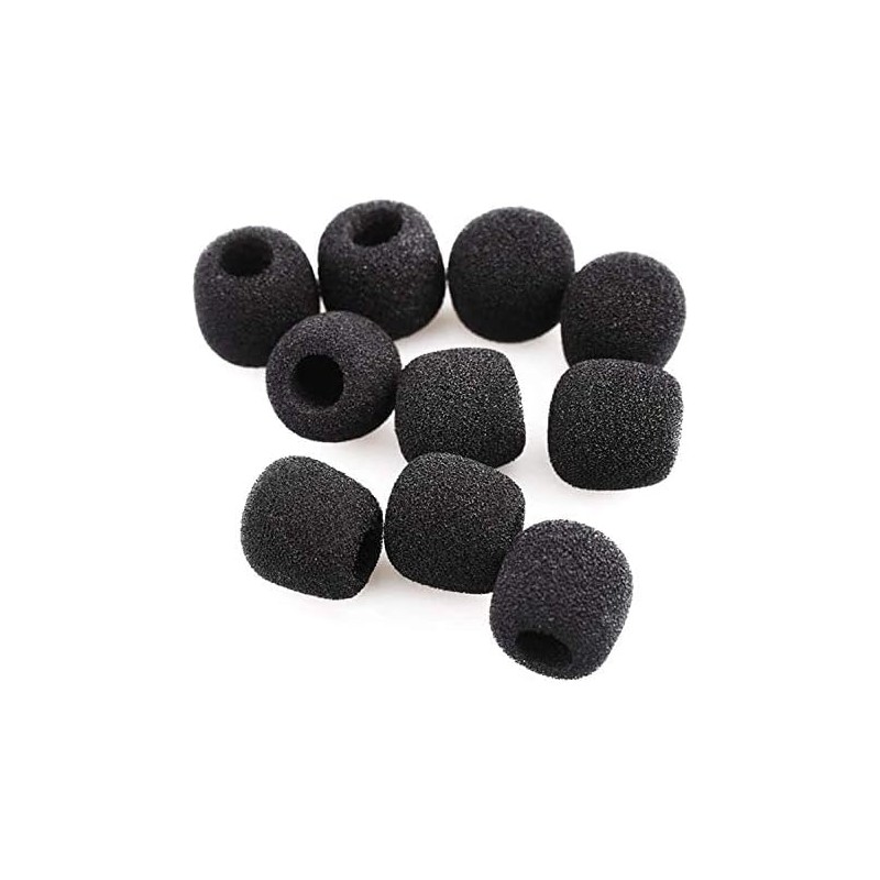 10 Pcs Black for Parrott B350 Foam Replacement for BlueParrott