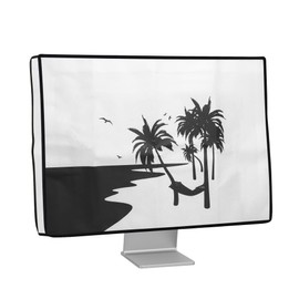 kwmobile 31-32 Inch Monitor Case - PC Screen Protective Case for 31-32 Inch Monitor - Computer Cover Case