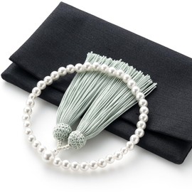 Fukushodo Prayer Beads [Kyoto Traditional Crafts Supervised by Funeral Professionals] Women's Pearl, For Funerals, Funerals, Going Through Night, Women's, Rosary Bag, Ceremonial Manners Book, Pearl,
