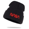 NASA Astronaut Space Rocket Moon Insignia Nerd - Wool hat