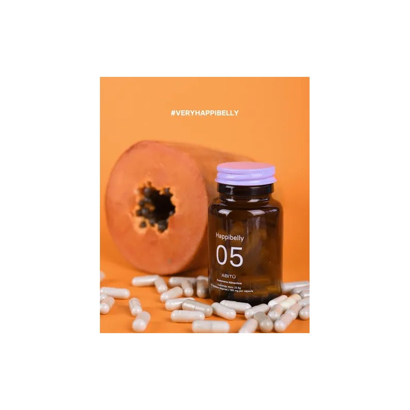 Abitü Enzimas Digestivas Veganas Sin Gluten 30 Cápsulas Happibelly
