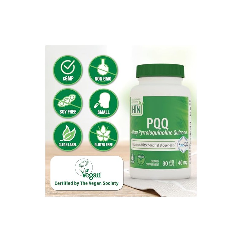 Health Tru Nutrition Pqq Cápsulas