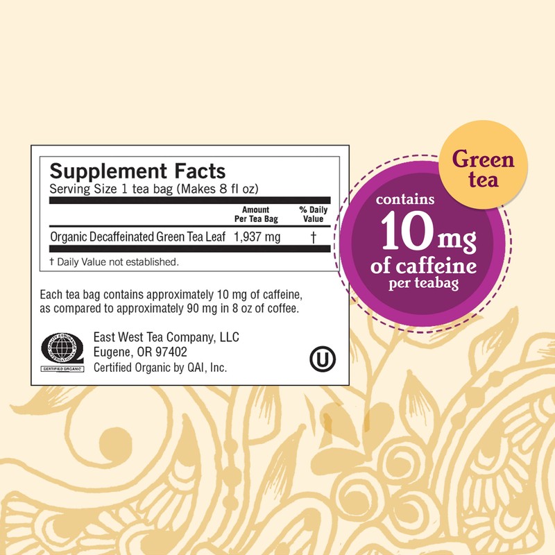 Yogi Tea - Green Tea Pure Green Decaf (6 Pack)