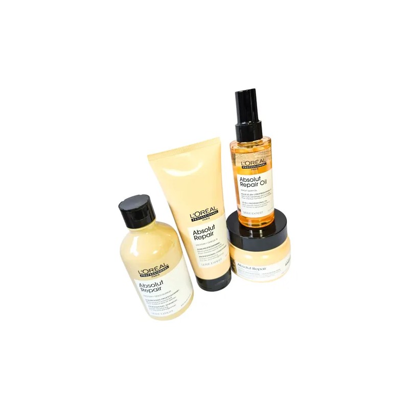 Absolut Repair Shampoo 300 + Mascarilla + Acond + 10