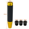Lunsom 180mm Long Metal Shift Lever Gear Shift Knob PU