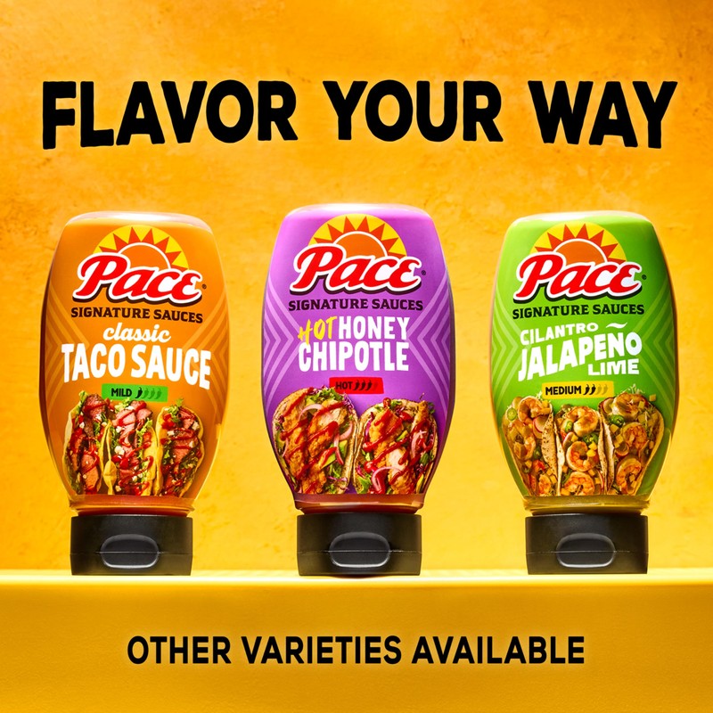Pace Classic Taco Signature Sauce, 10.8 oz (8 Pack)