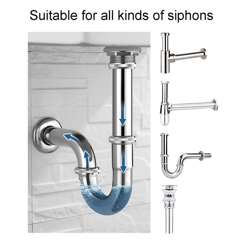 300mm Extension Pipe Sink Extension Siphon Extension Siphon Extension Pipe